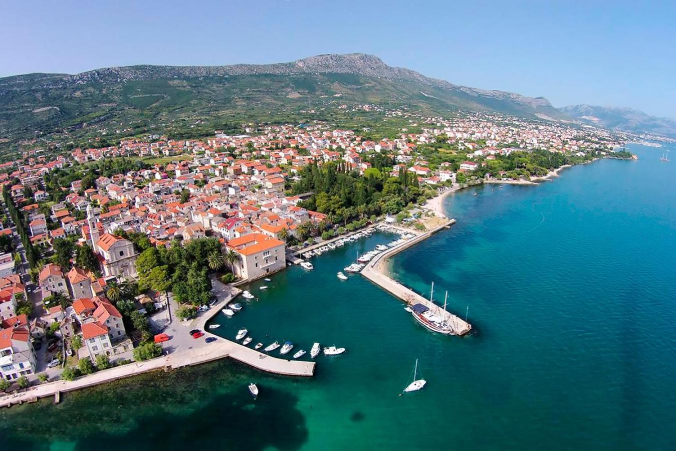 Palmaja Lägenhet Kaštela Exteriör bild